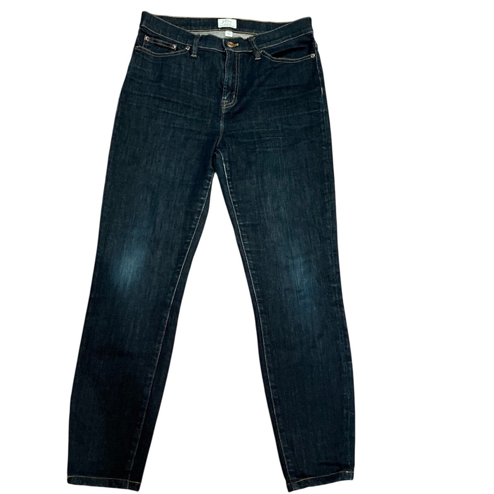 J.Crew Lookout High Rise Skinny Jeans Women Dark Wash Stretch Denim 30